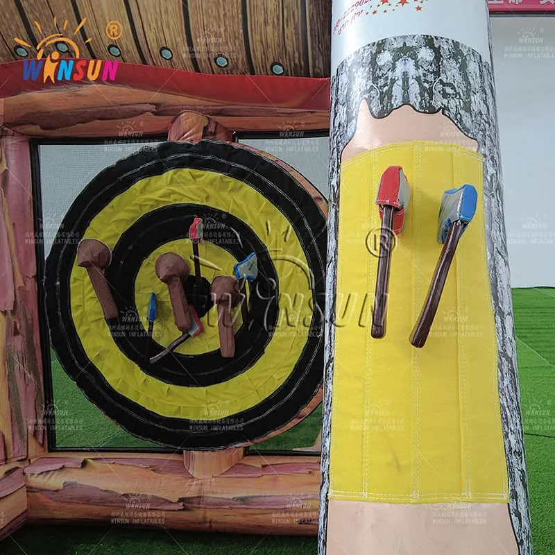 Commercial Inflatable Axe Throwing Game